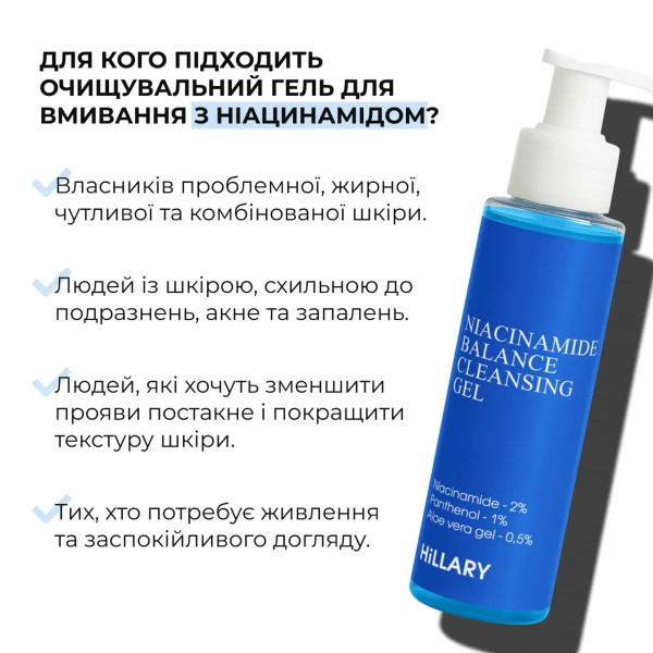 Набор для глубокой очистки и себоконтроля кожи Hillary Deep Cleansing Sebum Control Set