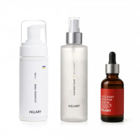 Комплекс для нормального типу шкіри з азелаїновою кислотою Hillary Skincare Set for Normal Skin with Azelaic Acid