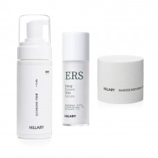 Комплекс базового ухода для обновления и защиты кожи Hillary Basic Care Skin Renewal Protection Set