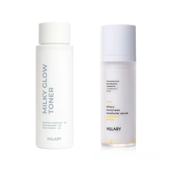 Набор для увлажнения и солнцезащиты кожи Hillary Moisturizing SPF Protection Set