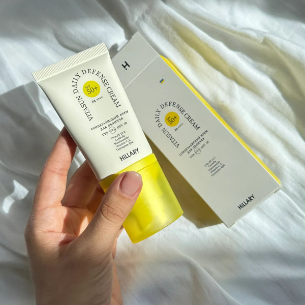 Солнцезащитная минеральная бежевая пудра с SPF 50 + Солнцезащитный крем для лица SPF 50+