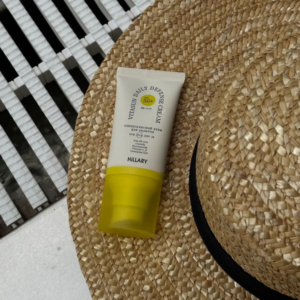 Солнцезащитная минеральная бежевая пудра с SPF 50 + Солнцезащитный крем для лица SPF 50+