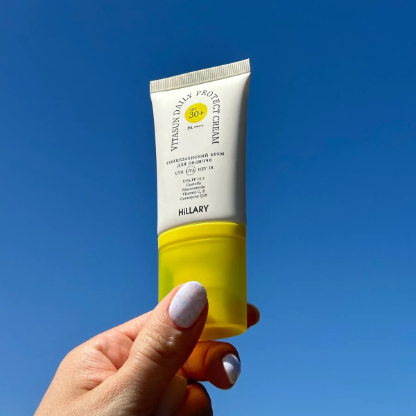 Солнцезащитная минеральная бежевая пудра с SPF 30 + Солнцезащитный крем для лица SPF 30+