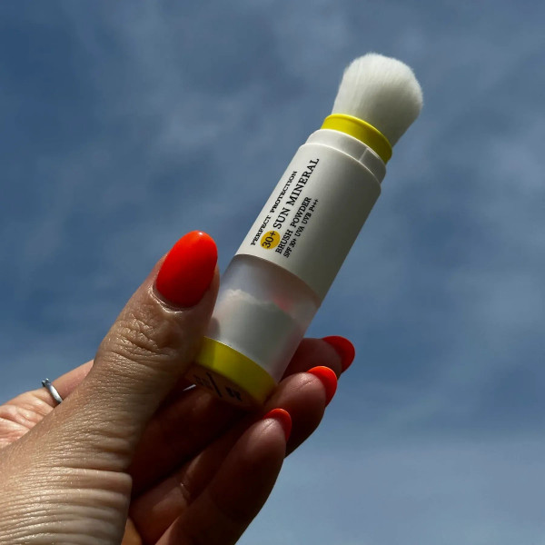 Солнцезащитная минеральная пудра прозрачная с SPF 30+ Солнцезащитный крем для лица SPF 30+
