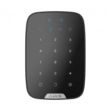 Бездротова сенсорна клавіатура Ajax Keypad Plus (8EU) UA black зі зчитувачем карт Pass та брелоків Tag