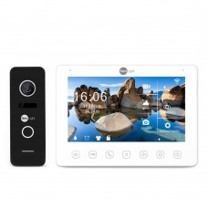 Комплект видеодомофона Neolight NeoKIT HD+ WF Black с детектором движения и 2 Мп видеопанель