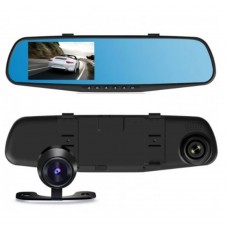Відеореєстратор-дзеркало DVR 138 Plus + Камера заднього виду 4.3" LCD