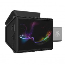Видеорегистратор Phisung DVR K11 3" Full HD 4G GPS Wi-Fi с двумя камерами 1/8 GB Android 8.1 Black (3_01141)