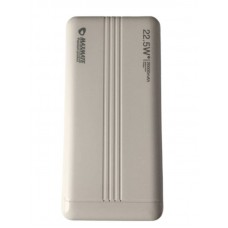 Повербанк Maxmate 20000 mAh 22.5W Turbo Charging Белый 2 USB